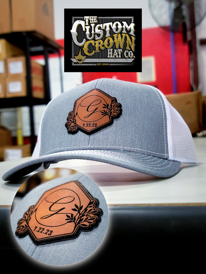 The 12-Hat Crew Pack (Custom Leatherette Patch)